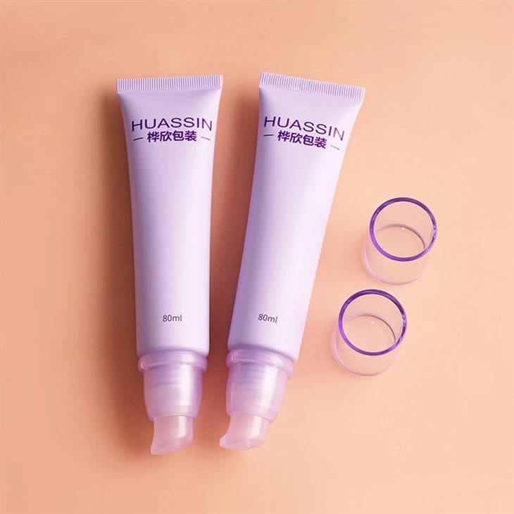 80ml Sunscreen BB CC Cream Face Cream Foundation Container Airless Pump Tubes
