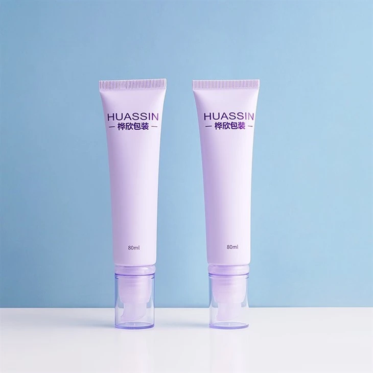 80ml Sunscreen BB CC Cream Face Cream Foundation Container Airless Pump Tubes