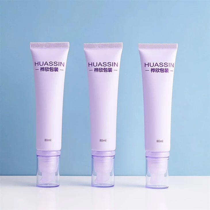 80ml Sunscreen BB CC Cream Face Cream Foundation Container Airless Pump Tubes