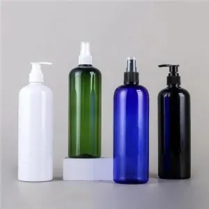 Chai nhựa PE trong suốt có bơm lotion